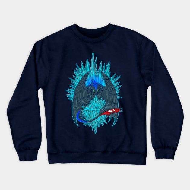 Dragon Game Crewneck Sweatshirt by sugarpoultry